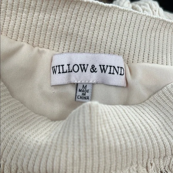 Cream Knit Two-Piece Set - Picture 4 of 5